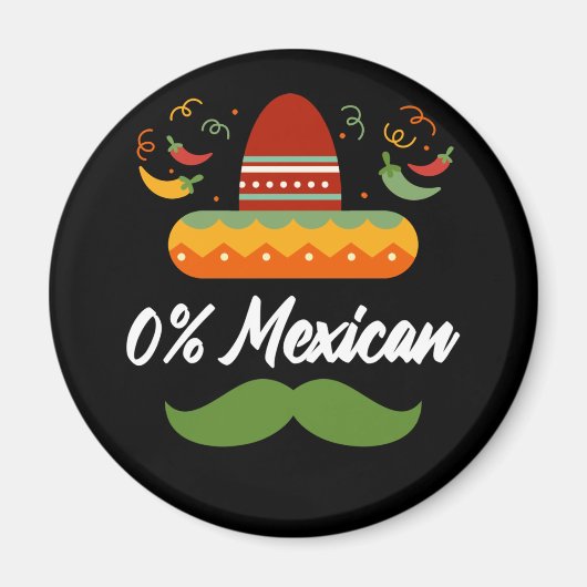 メキシコCinco De Drinko Cinco De Mayo 0% マグネット (正面)