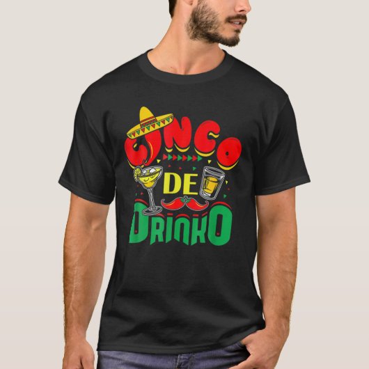 メキシコCinco De Mayo Hat履歴月期間Lov Tシャツ (正面)