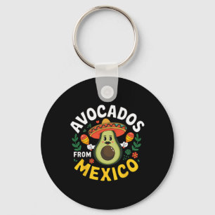 メキシコCinco De Mayo Mexican Fiestaのアボカドス キーホルダー