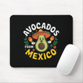 メキシコCinco De Mayo Mexican Fiestaのアボカドス マウスパッド (マウス)