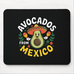 メキシコCinco De Mayo Mexican Fiestaのアボカドス マウスパッド