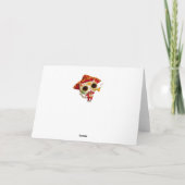 メキシコElのマリアッチのかわいい猫 カード (裏面)