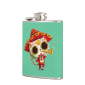 メキシコElのマリアッチのかわいい猫 フラスク (左)