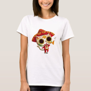 メキシコElのマリアッチのかわいい猫 Tシャツ