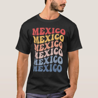 メキシコGroovyレトロメキシコ Tシャツ