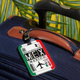 メキシコMEXラゲージタグ ラゲッジタグ