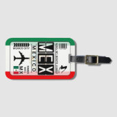 メキシコMEXラゲージタグ ラゲッジタグ (正面横)