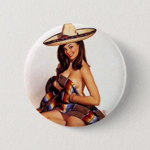 メキシコPin 缶バッジ