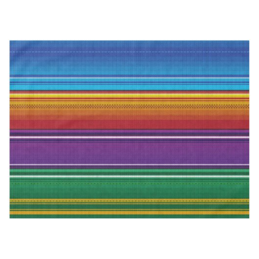 メキシコserape #3 テーブルクロス (正面(横))
