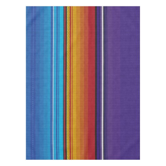 メキシコserape #4 テーブルクロス (正面)