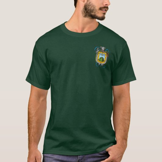 メキシコTシャツのクラパの紋章 Tシャツ (正面)
