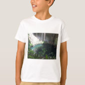 メキシコTシャツ、Ik Kil、Saital Blue Centote Tシャツ (正面)