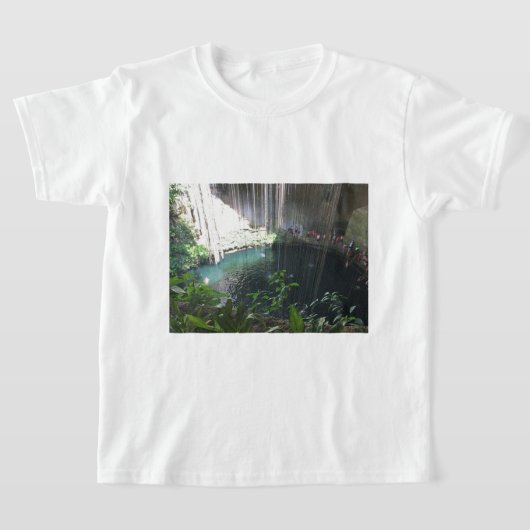 メキシコTシャツ、Ik Kil、Saital Blue Centote Tシャツ (レイダウン)