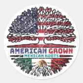 メキシコUSアメリカ合衆国アメリカ合衆国アメリカ合衆国統一された州ツリー ラウンドシール (正面)