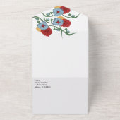  メキシシンプルコフローラフォーク植物学会  オールインワン招待状 (外側)