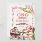 メキシスペインのカンガールウノ招待状 招待状 (正面)