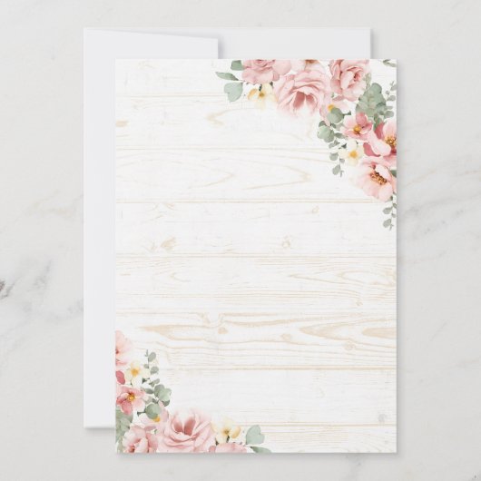 メキシスペインのカンガールウノ招待状 招待状 (裏面)