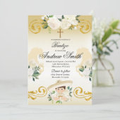 メキシスペインのコバプテスチャロ金ゴールド招待状 招待状 (スタンド正面)