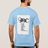 メキシトゥッキー・ブルースのアルバムシャツ Tシャツ (裏面)