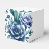 メキシパーソナライズされたコスタイルキンセアニラ王室のブルー フェイバーボックス (裏面サイド)