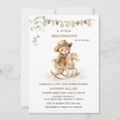 メキシパーソナライズされたコ少年シャワー 招待状 (正面)