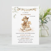 メキシパーソナライズされたコ少年シャワー 招待状 (スタンド正面)