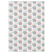 メキシメリーコ豚のクリスマステーブルクロス テーブルクロス (正面)