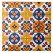 メキシモダンコのポルトガル語のパタカラフルーン タイル (正面)