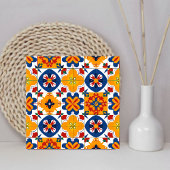 メキシモダンコのポルトガル語のパタカラフルーン タイル