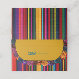 メキシモダンコの結婚花の黄色 プレイスカード