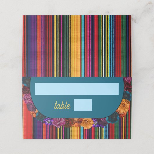 メキシモダンコの結婚花 プレイスカード (外部開封)