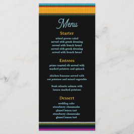 メキシモダンコの結婚花 メニュー