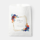 メキシモダンコフィエスタ結婚フラワー フェイバーバッグ (正面)