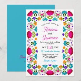 メキシモダンコフローラ結婚式招待状 招待状