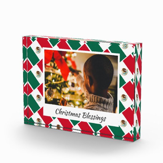 メキシモダンコ国旗のクリスマス記念 フォトブロック (右)