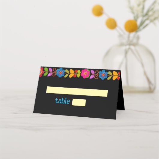 メキシモダンコ座席表 プレイスカード (正面)