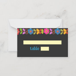 メキシモダンコ座席表 プレイスカード