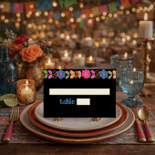 メキシモダンコ座席表 プレイスカード