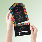 メキシモダンコ結婚シア オールインワン招待状