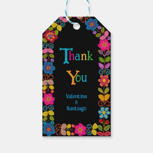 メキシモダンコ結婚シア ギフトタグ (正面)