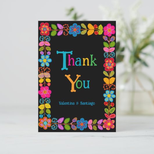 メキシモダンコ結婚シア サンキューカード (スタンド正面)