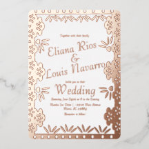 メキシモダンコ・パペル・ピカド・金ゴールド結婚ズ・プレス