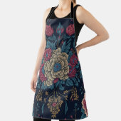 メキシ伝統的コ刺繍模様 エプロン (インサイチュ)