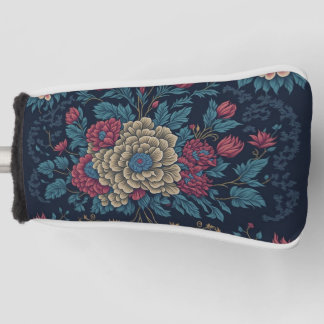 メキシ伝統的コ刺繍模様 ゴルフヘッドカバー