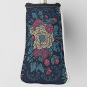 メキシ伝統的コ刺繍模様 ゴルフヘッドカバー (回転90)