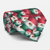 メキシ動揺してコ国旗 ネクタイ (ロール)