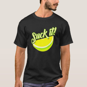 メキシ吸コの緑のライム切りレモンの愛 Tシャツ