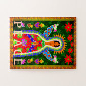 メキシ祈コの平和エンジェル10ピース ジグソーパズル (横)