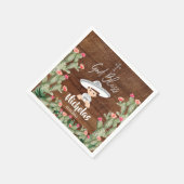 メキシ素朴コシルバーチャロバプテスマ紙ナプキンス スタンダードカクテルナプキン (角)