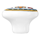 メキシ素朴コタラベラフローラセラミックノブ セラミックノブ (側面)